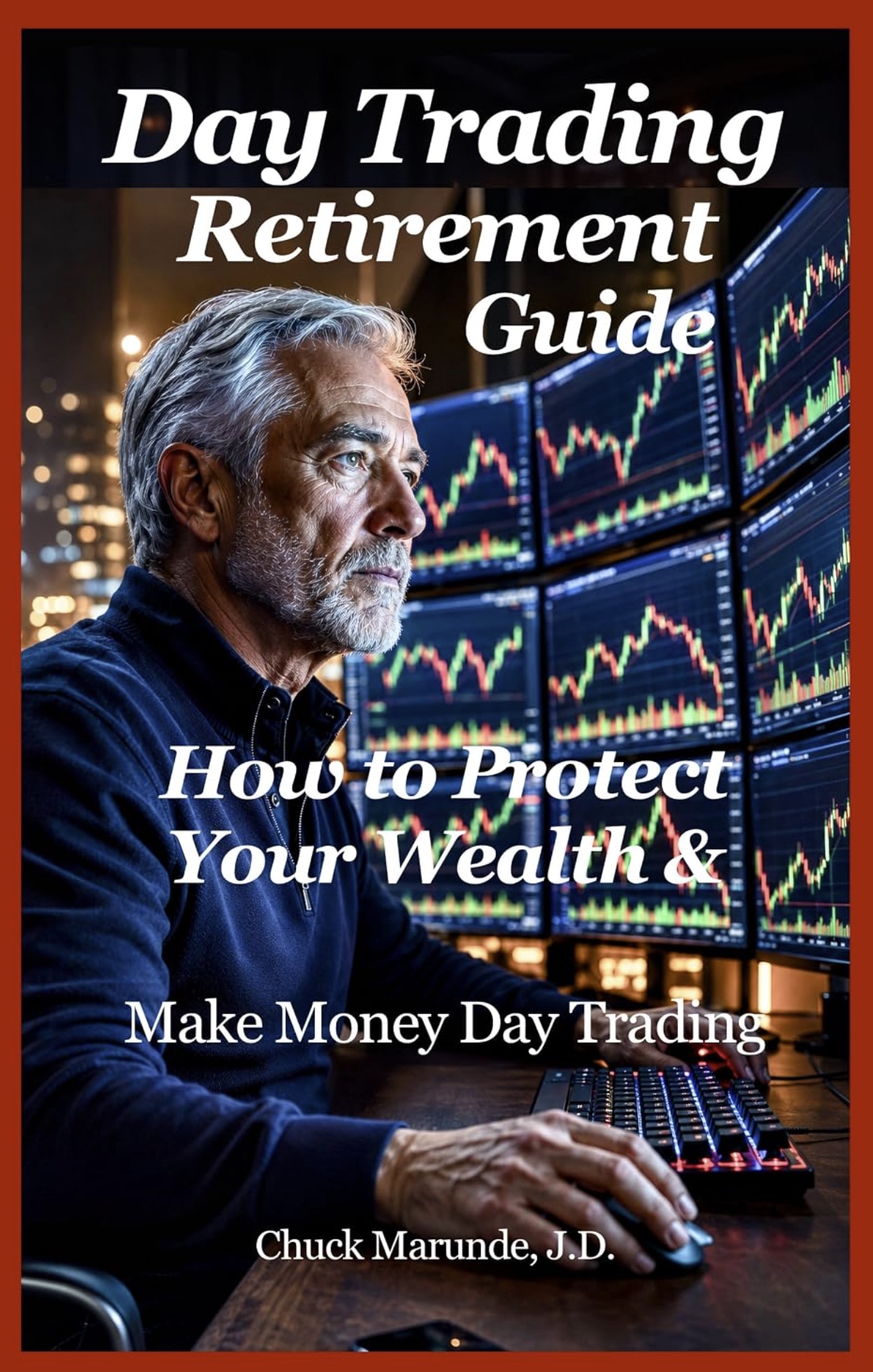 Cover of Day Trading Retirement Guide by Chuck Marunde, J.D.